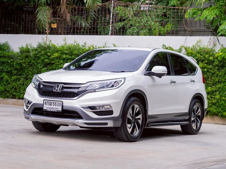 Honda CR-V 2015 2.4 EL 4WD Utility-car เบนซิน ไม่ติดแก๊ส เกียร์อัตโนมัติ ขาว รูปที่ 3
