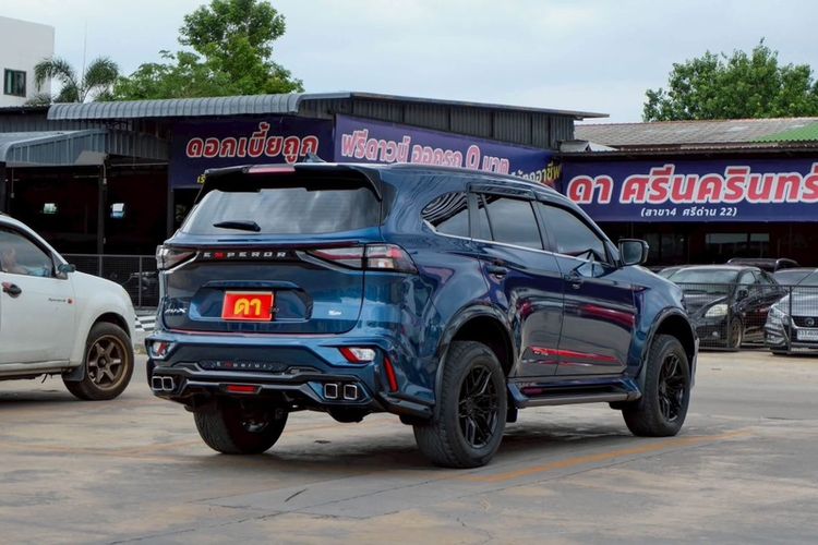 Isuzu MU-X 2024 1.9 Elegant 2WD Utility-car ดีเซล ไม่ติดแก๊ส เกียร์อัตโนมัติ น้ำเงิน รูปที่ 4