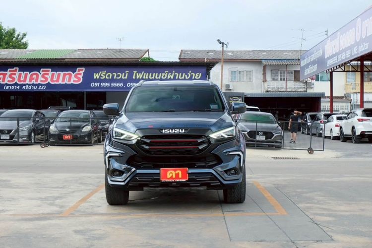 Isuzu MU-X 2024 1.9 Elegant 2WD Utility-car ดีเซล ไม่ติดแก๊ส เกียร์อัตโนมัติ น้ำเงิน รูปที่ 3