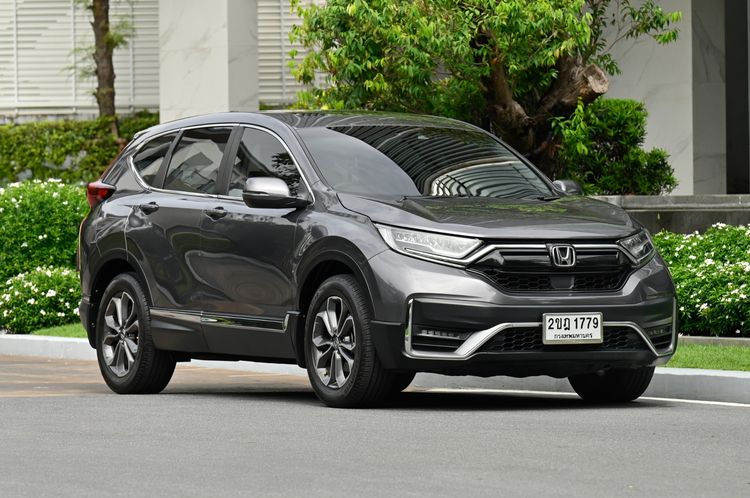Honda CR-V 2021 1.6 EL 4WD Utility-car ดีเซล ไม่ติดแก๊ส เกียร์อัตโนมัติ เทา รูปที่ 2