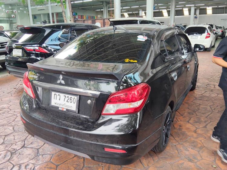 Mitsubishi Attrage 2019 1.2 GLX Sedan เบนซิน ไม่ติดแก๊ส เกียร์อัตโนมัติ ดำ รูปที่ 4