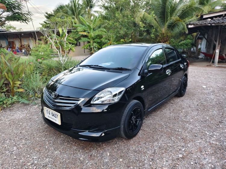 Toyota Vios 2012 1.5 J Sedan เบนซิน ไม่ติดแก๊ส เกียร์อัตโนมัติ ดำ
