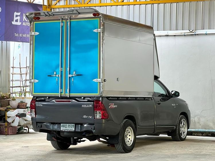 Toyota Hilux Revo 2021 2.8 J Plus Pickup ดีเซล ไม่ติดแก๊ส เกียร์ธรรมดา เทา รูปที่ 4