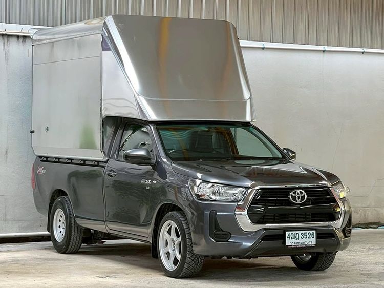 Toyota Hilux Revo 2021 2.8 J Plus Pickup ดีเซล ไม่ติดแก๊ส เกียร์ธรรมดา เทา