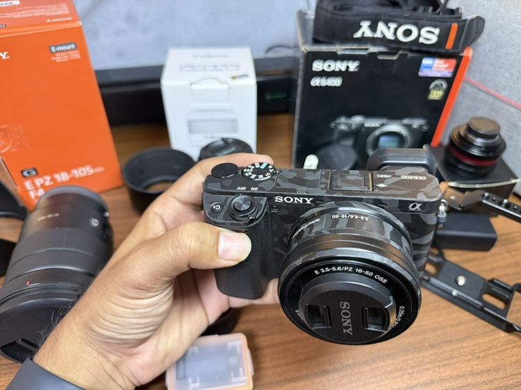 กล้องมิลเลอร์เลส sony a6400 16-50 mm