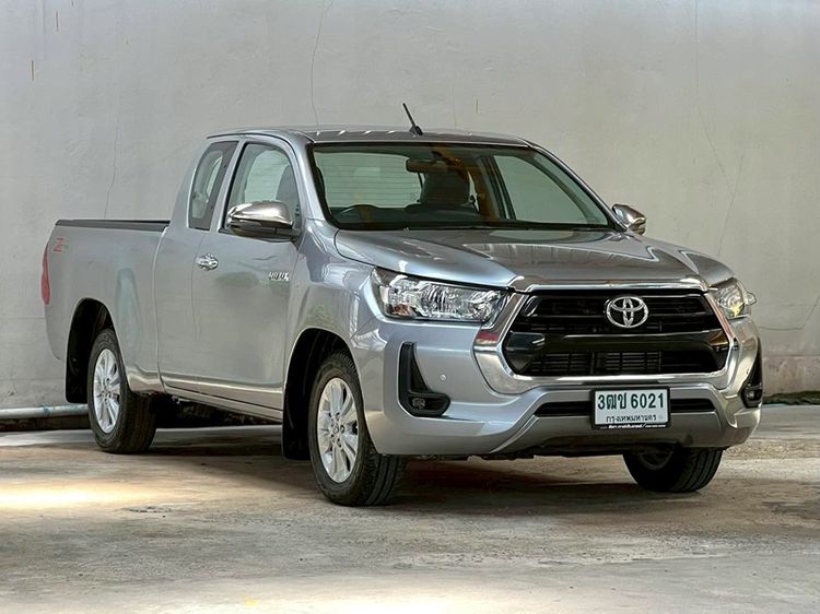 Toyota Hilux Revo 2021 2.4 Entry Pickup ดีเซล ไม่ติดแก๊ส เกียร์อัตโนมัติ เทา รูปที่ 2