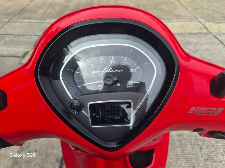 🛵ยังไงก็ขาย Grand filano ปี 63 เครื่องดี สีสวย สตาร์ทมือ ระบบHybrid เล่มชุดโอนครบ+เปลี่ยนถ่ายน้ำมันเครื่องฟรี ส่งฟรี 30 กม. รูปที่ 9