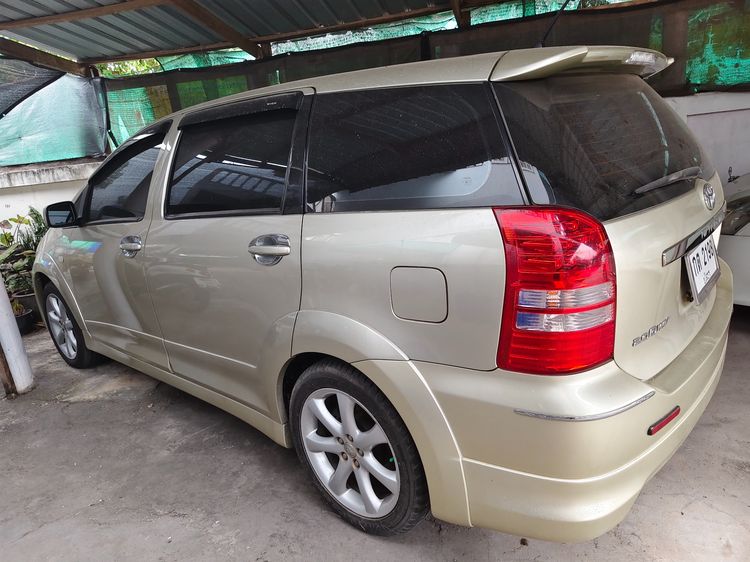 Toyota Wish 2004 2.0 Q Utility-car เบนซิน ไม่ติดแก๊ส บรอนซ์ทอง รูปที่ 3