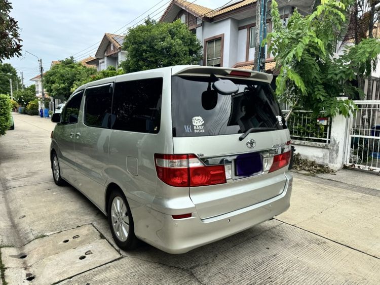 Toyota Alphard 2003 3.0 V6 Van เบนซิน ไม่ติดแก๊ส เกียร์อัตโนมัติ บรอนซ์เงิน รูปที่ 4