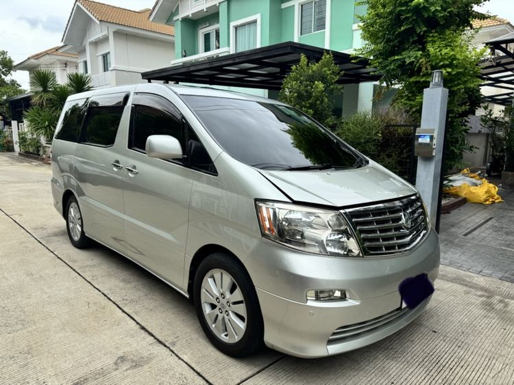 Toyota Alphard 2003 3.0 V6 Van เบนซิน ไม่ติดแก๊ส เกียร์อัตโนมัติ บรอนซ์เงิน รูปที่ 2