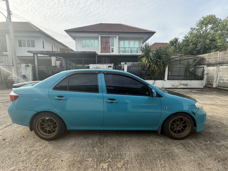 Toyota Vios 2005 1.5 E Sedan เบนซิน LPG เกียร์อัตโนมัติ ฟ้า รูปที่ 3
