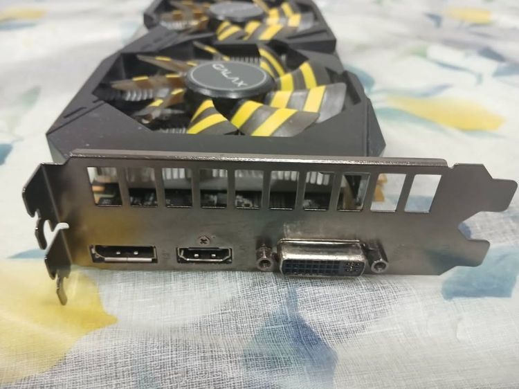 ขายการ์ดจอGALAX GTX950 2G DDR5 128bits ใช้ไฟเลี้ยง 6 พิน ใช้งานได้ปกติ  รูปที่ 2