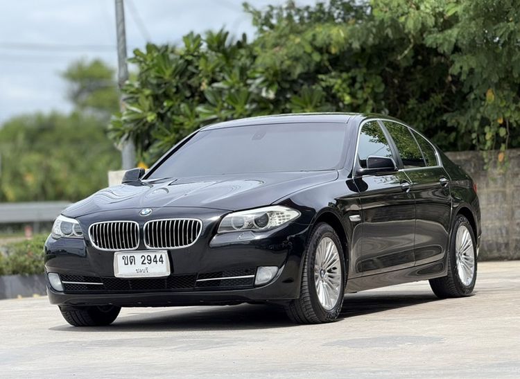 BMW Series 5 2012 520i Sedan เบนซิน ไม่ติดแก๊ส เกียร์อัตโนมัติ ดำ รูปที่ 2