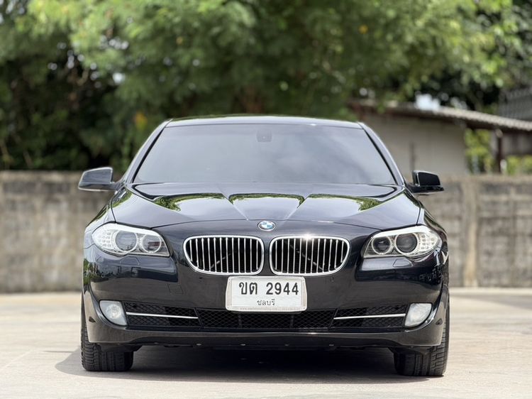 BMW Series 5 2012 520i Sedan เบนซิน ไม่ติดแก๊ส เกียร์อัตโนมัติ ดำ รูปที่ 3
