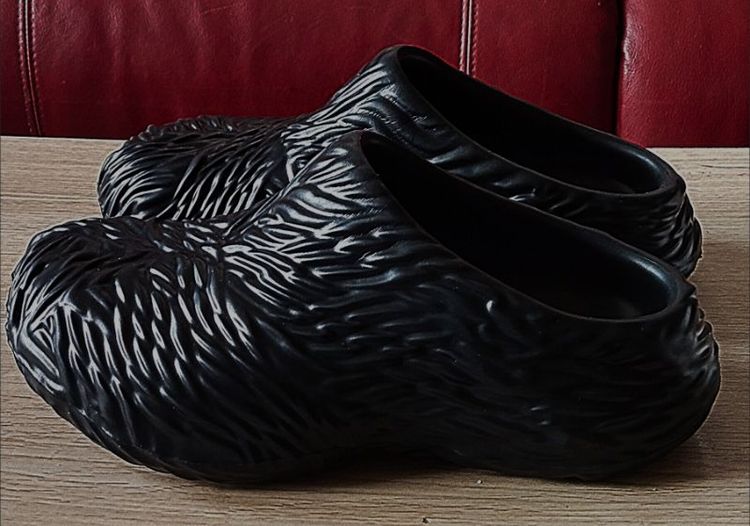 อื่นๆ รองเท้าแบบสวมและโลฟเฟอร์ อื่นๆ UK 8 | EU 42 | US 8.5 ดำ Emporio Armani Black Wave Mules