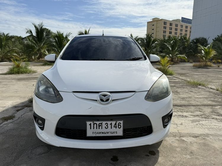 Mazda Mazda 2 2013 1.5 Spirit Sports Sedan เบนซิน ไม่ติดแก๊ส เกียร์อัตโนมัติ ขาว รูปที่ 3