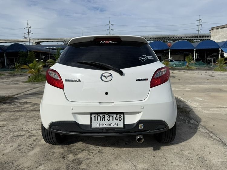 Mazda Mazda 2 2013 1.5 Spirit Sports Sedan เบนซิน ไม่ติดแก๊ส เกียร์อัตโนมัติ ขาว รูปที่ 4