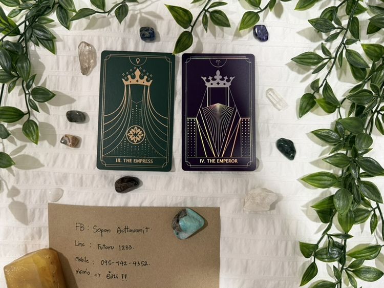 🔮 ปล่อยต่อ Fortuna Tarot Deck (สีเขียว) 🔮 รูปที่ 5