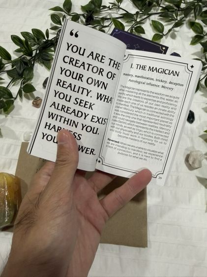 🔮 ปล่อยต่อ Fortuna Tarot Deck (สีม่วง) 🔮 รูปที่ 4