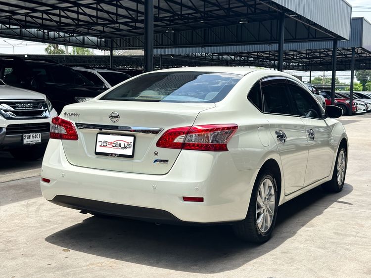 Nissan Sylphy 2015 1.6 E CNG Sedan เบนซิน NGV เกียร์อัตโนมัติ ขาว รูปที่ 4