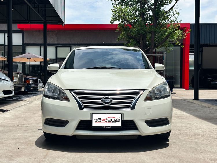 Nissan Sylphy 2015 1.6 E CNG Sedan เบนซิน NGV เกียร์อัตโนมัติ ขาว รูปที่ 2