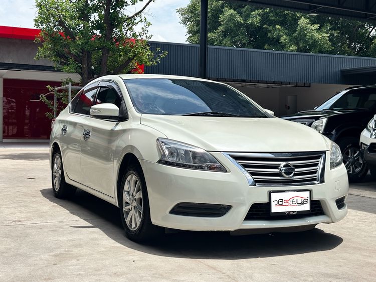 Nissan Sylphy 2015 1.6 E CNG Sedan เบนซิน NGV เกียร์อัตโนมัติ ขาว รูปที่ 3