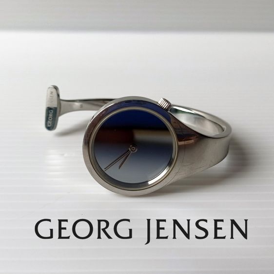 อื่นๆ 🇹🇭 นาฬิกาผู้หญิง Georg Jensen Torun no336 – ครบชุด – แบตเตอรี่ใหม่ – การออกแบบสไตล์เดนมาร์ก