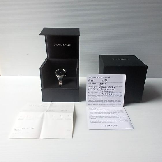 🇹🇭 นาฬิกาผู้หญิง Georg Jensen Torun no336 – ครบชุด – แบตเตอรี่ใหม่ – การออกแบบสไตล์เดนมาร์ก รูปที่ 11