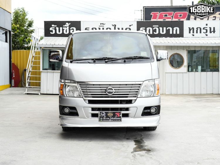 Nissan Urvan 2006 3.0 VX ZDi Van ดีเซล ไม่ติดแก๊ส เกียร์ธรรมดา เทา รูปที่ 4