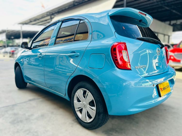 Nissan March 2018 1.2 E Sedan เบนซิน ไม่ติดแก๊ส เกียร์อัตโนมัติ ฟ้า รูปที่ 3