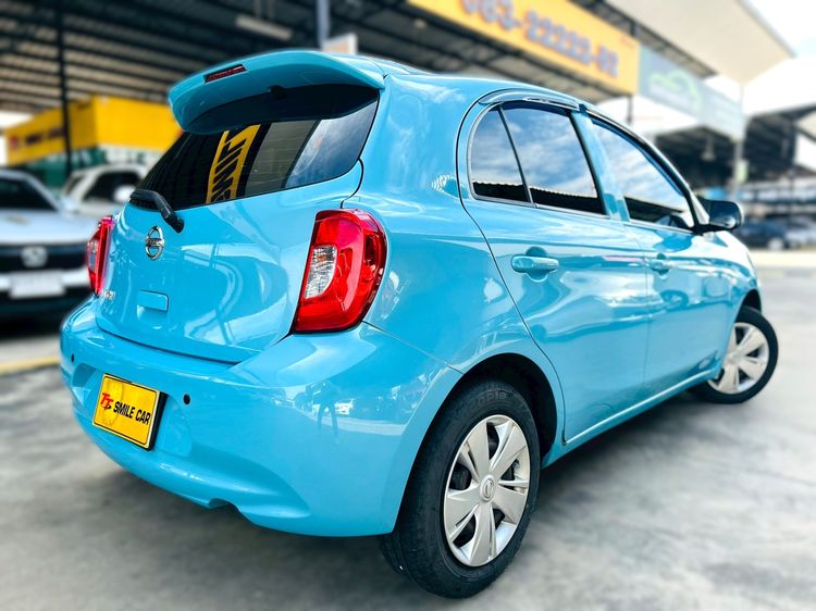 Nissan March 2018 1.2 E Sedan เบนซิน ไม่ติดแก๊ส เกียร์อัตโนมัติ ฟ้า รูปที่ 2