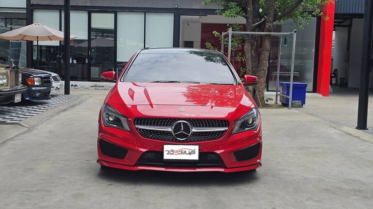 Mercedes-Benz CLA-Class 2017 CLA250 AMG Sedan เบนซิน ไม่ติดแก๊ส เกียร์อัตโนมัติ แดง รูปที่ 2
