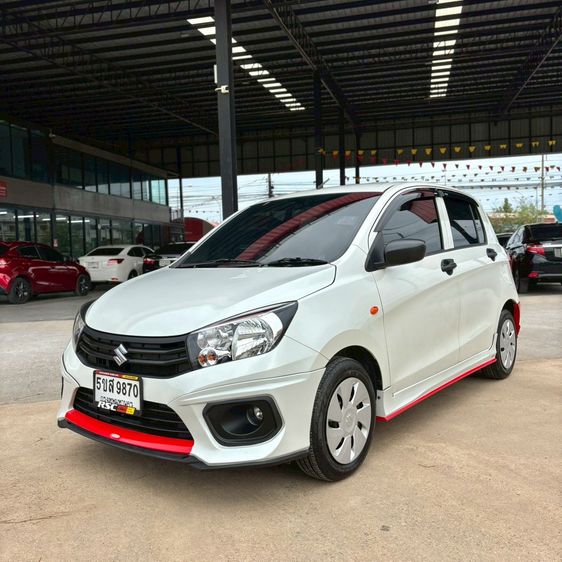 Suzuki Celerio 2023 1.0 GL Sedan เบนซิน ไม่ติดแก๊ส เกียร์อัตโนมัติ ขาว