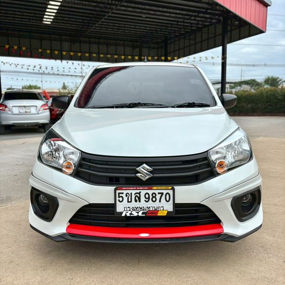 Suzuki Celerio 2023 1.0 GL Sedan เบนซิน ไม่ติดแก๊ส เกียร์อัตโนมัติ ขาว รูปที่ 4
