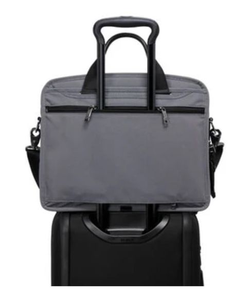 TUMI Alpha X Organizer Briefcase – Meteor Grey สภาพสวย ประกัน TUMI ยังเหลือ รูปที่ 4