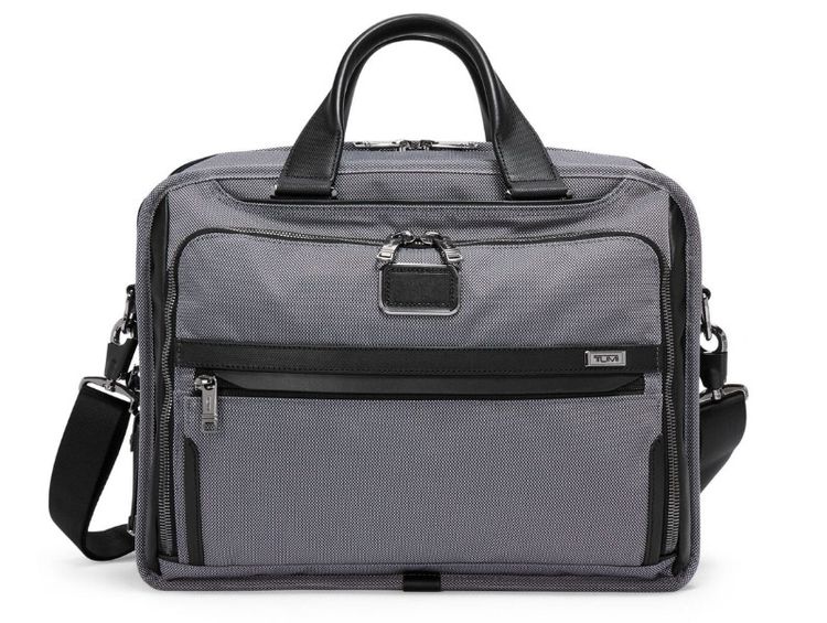 TUMI Alpha X Organizer Briefcase – Meteor Grey สภาพสวย ประกัน TUMI ยังเหลือ