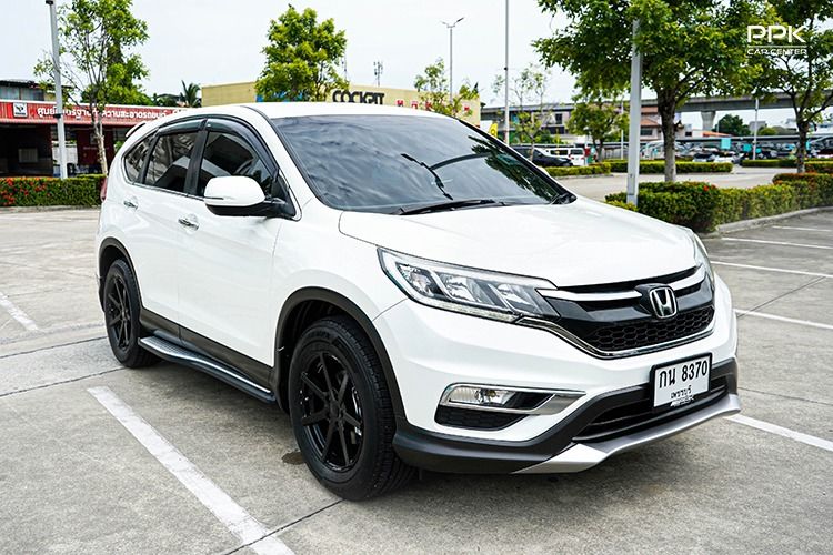 Honda CR-V 2016 2.0 E 4WD Utility-car เบนซิน ไม่ติดแก๊ส เกียร์อัตโนมัติ ขาว รูปที่ 3
