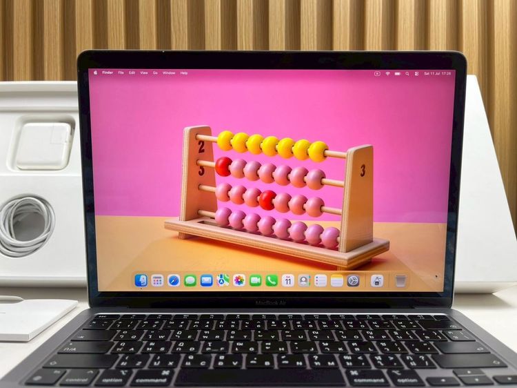 MacBook Air 13-inch M1 2020 Ram8GB SSD256GB SpaceGray รหัสสินค้า M004 รูปที่ 4