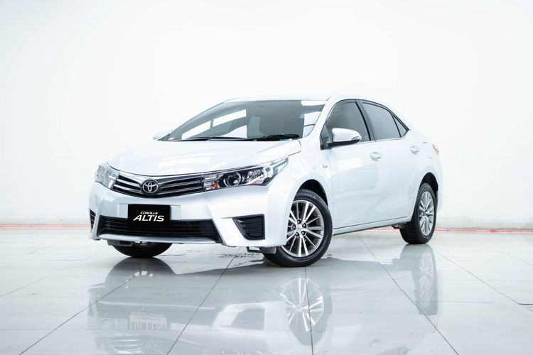 Toyota Altis 2015 1.6 G Sedan เบนซิน ไม่ติดแก๊ส เกียร์อัตโนมัติ เทา