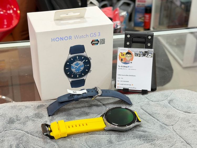 เงิน หนัง Honor Watch GS3 สายใหม่ไม่เคยใช้งาน
