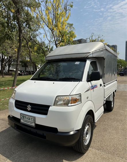 Suzuki Carry 2017 1.6 Pickup เบนซิน LPG เกียร์ธรรมดา ขาว รูปที่ 2