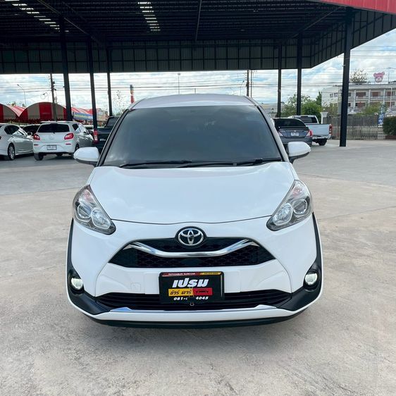 Toyota Sienta 2020 1.5 G Utility-car เบนซิน ไม่ติดแก๊ส เกียร์อัตโนมัติ ขาว รูปที่ 4