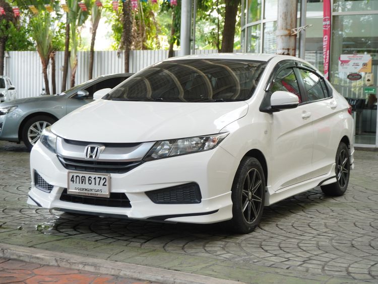 รถ Honda City 1.5 S สี ขาว