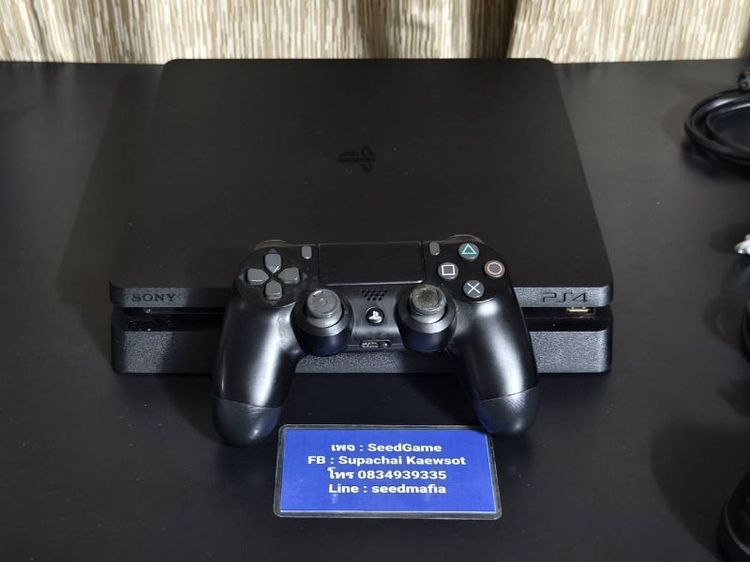 Ps4​ Slim​ 500gb​ CUH-2106​ อุปกรณ์​ครบ ใสแผ่นไม่ได้ ดาวน์โหลดได้อย่างเดียว มีเกมในเครื่อ​ง รูปที่ 2