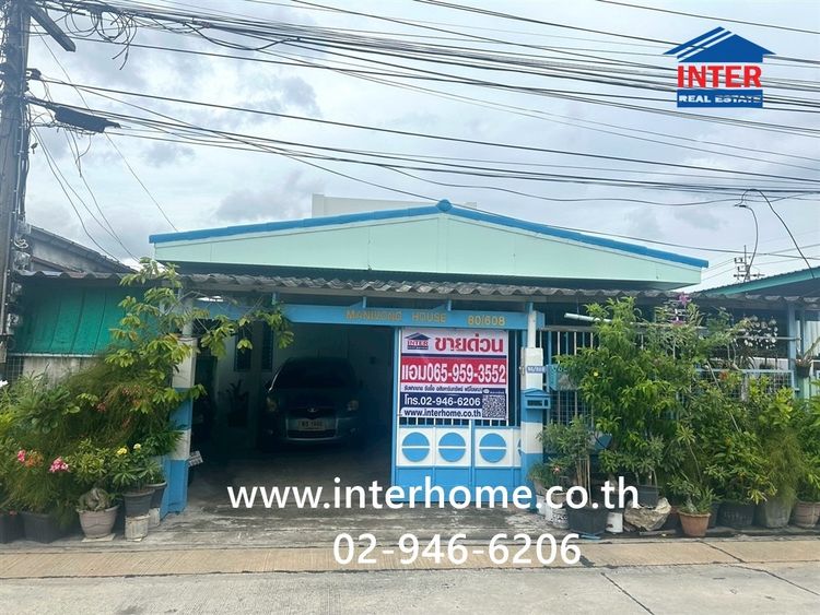 บ้านเดี่ยว 1 ชั้น 51 ตร.ว. หมู่บ้านทิพวัล โรงเรียนอัสสัมชัญสมุทปราการ ถนนเทพารักษ์ ถนนศรีนครินทร์ เมืองสมุทรปราการ สมุทรปราการ