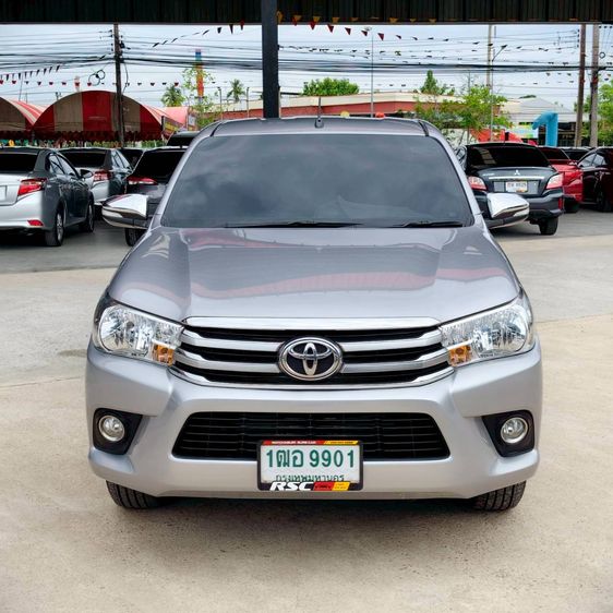 Toyota Hilux Revo 2016 2.4 J Plus Pickup ดีเซล ไม่ติดแก๊ส เกียร์ธรรมดา เทา รูปที่ 3
