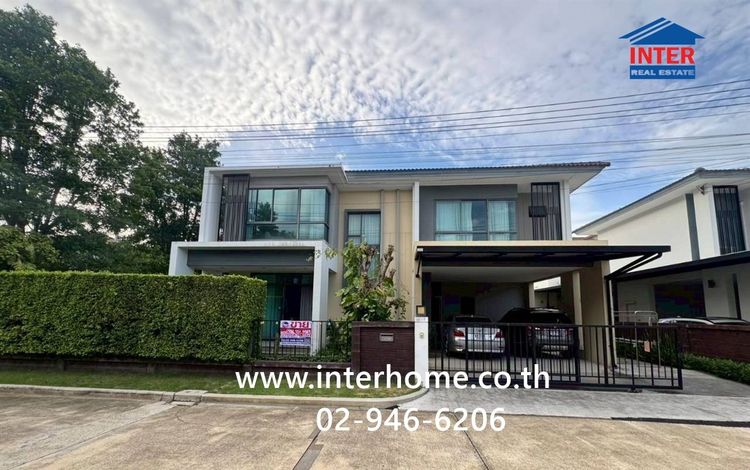 บ้านเดี่ยว 2 ชั้น 85.4 ตร.ว. หมู่บ้านแกรนดิโอ2 พระราม2 ใกล้บุญถาวร พระราม2 ถนนพระราม2 เมืองสมุทรสาคร สมุทรสาคร