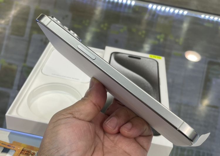 iphone 15 pro max 256GB สีขาว สวยมาก รูปที่ 5