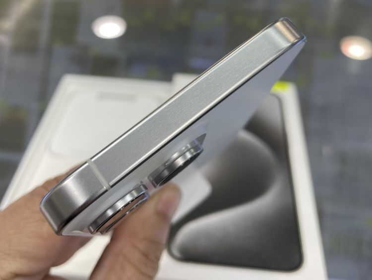 iphone 15 pro max 256GB สีขาว สวยมาก รูปที่ 6