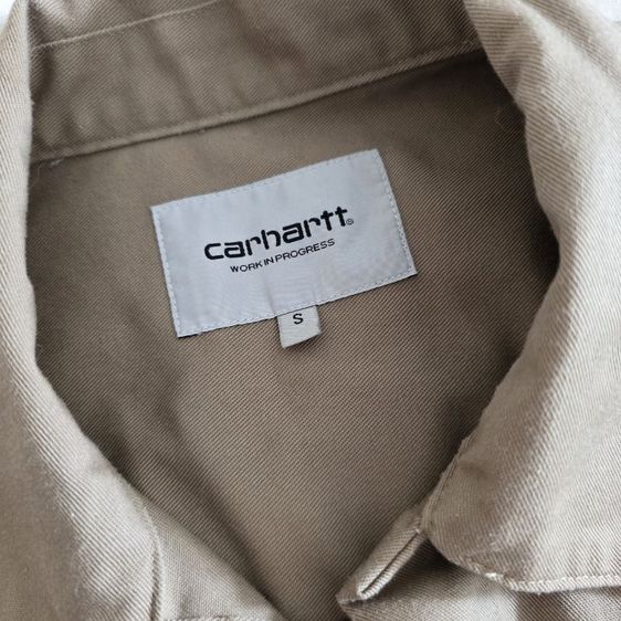Carhartt WIP รุ่น L/S Craft Shirt สี Leather (น้ำตาลเบจ) ไซส์ S รูปที่ 7